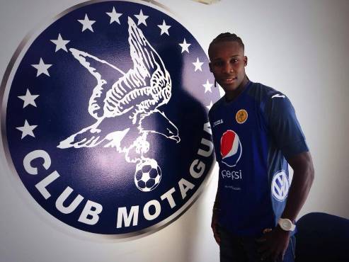 En 2013 fue presentado como fichaje de Motagua, esto rumbo al Clausura 2014.