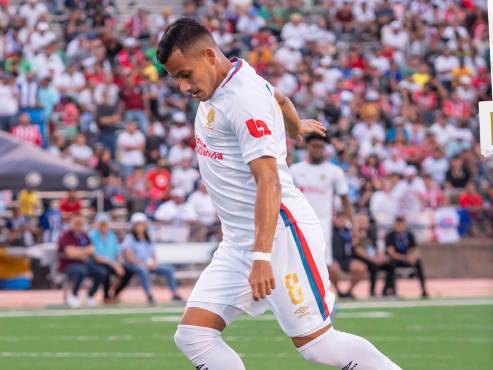 Edwin Rodríguez sumó minutos en este amistoso. Fue titular.