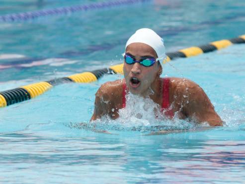 La catracha es reconocida en el mundo de la natación nacional e internacional.