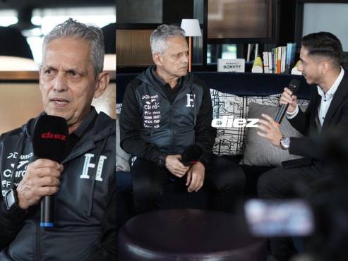 DIARIO DIEZ charló en EXCLUSIVA con Reinaldo Rueda, entrenador de la Selección de Honduras. FOTOS: Mauricio Ayala.