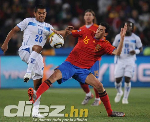 Fotos de Honduras en su debut en Sudáfrica 2010