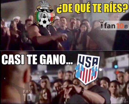 Juego de México-EEUU deja duros memes en contra de Trump y Chicharito