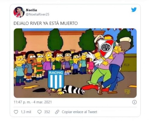 Memes: Boca Juniors no se salva de las burlas tras la paliza de River Plate a Racing en la Supercopa Argentina