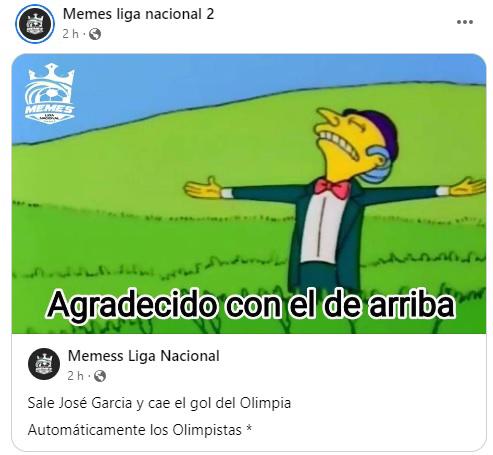 Los divertidos memes que dejó la gran final de ida entre los Potros de Olancho y Olimpia; nadie se salva