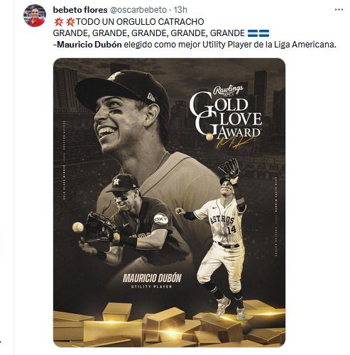 Los Astros de Houston y la prensa hondureña se rinde ante Mauricio Dubón: “Es nuestro The Best”