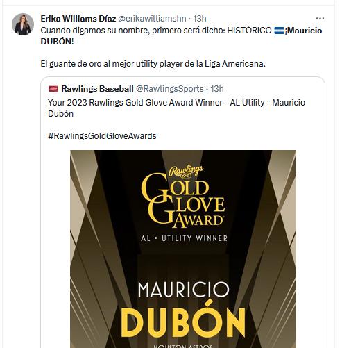 Los Astros de Houston y la prensa hondureña se rinde ante Mauricio Dubón: “Es nuestro The Best”