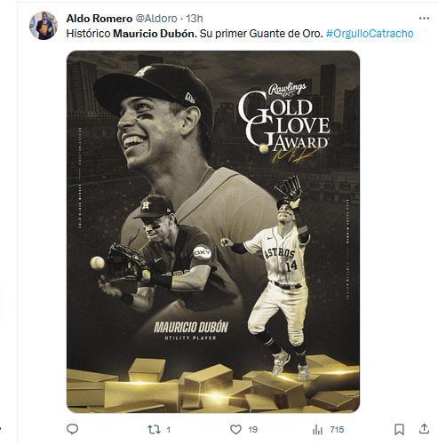 Los Astros de Houston y la prensa hondureña se rinde ante Mauricio Dubón: “Es nuestro The Best”