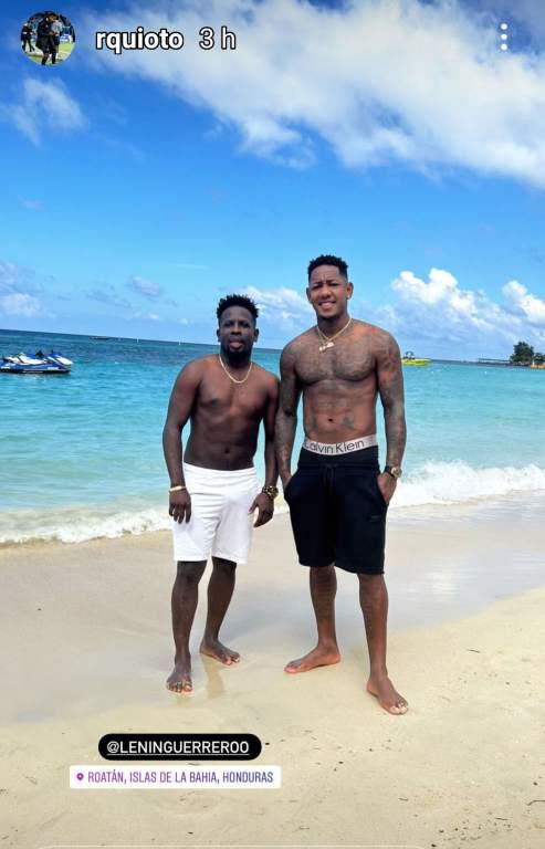 ¡Nieve, playa y viendo a CR7! Así se la pasan en sus vacaciones los futbolistas hondureños