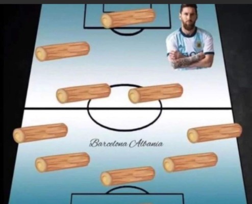 Lionel Messi, víctima favorita de los memes a pesar del triunfo de Argentina sobre Brasil