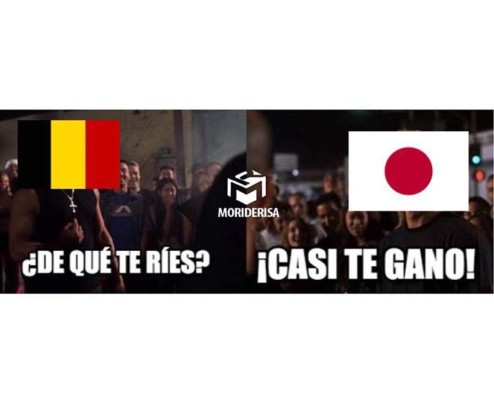 Los divertidos memes que dejó la eliminación de Japón a manos de Bélgica