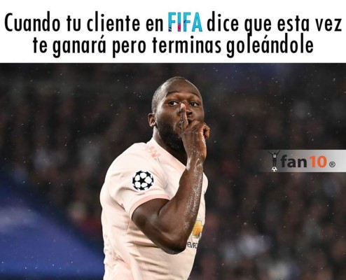 Los memes 'trituran' a Neymar y al PSG tras ser eliminados de la Champions por el United