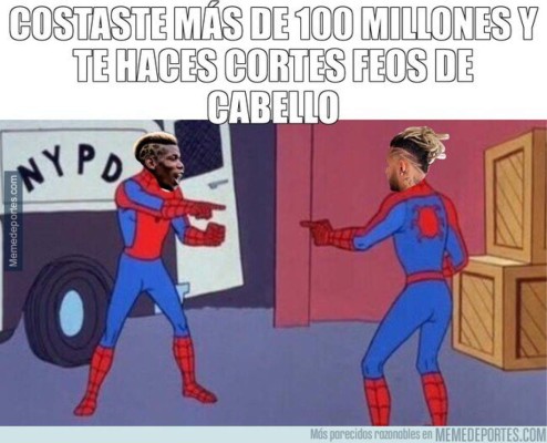 Cambió de look y los memes atacan al brasileño Neymar