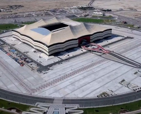 Qatar no se detiene a pesar del coronavirus y continúa terminando sus estadios