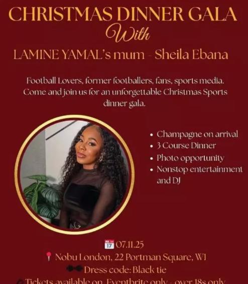 La madre de Lamine Yamal lanzó un nuevo y polémico negocio: ¡el desorbitado precio para cenar con ella!