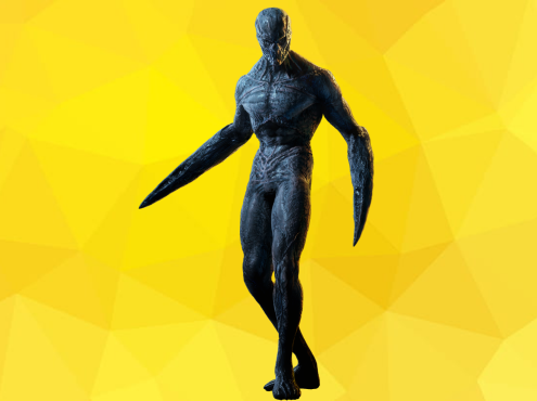 El gruñón es una arquea humanoide con púas sumamente peligrosas en lugar de brazos.