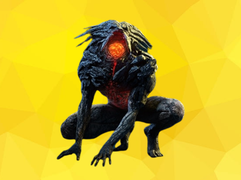 El sembrador coloca sus minas vomitándolas en el suelo.