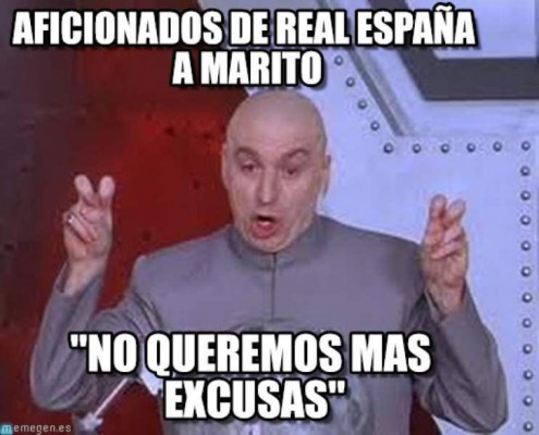 MEMES: Así se burlan de Real España tras caer goleado ante Motagua