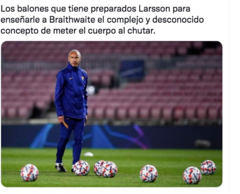 Barcelona empató: los memes hacen pedazos a Braithwaite y Depay; no se olvidan de Messi&nbsp;&nbsp;