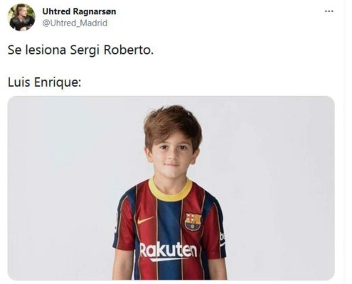 La Selección de España ya dio las dorsales de los jugadores y los memes no perdonaron a Sergi Roberto