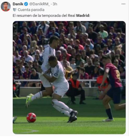Los memes fulminan al Real Madrid: las burlas que dejó la derrota ante Barcelona en el Clásico de LaLiga