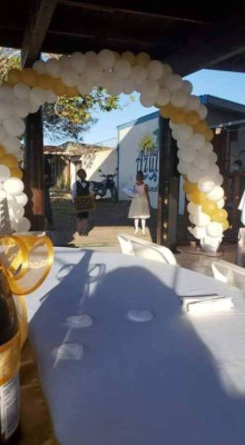 Las fotos exclusivas de la boda del futbolista de Olimpia 'Flecha' Bernárdez con su novia Gabby Corea