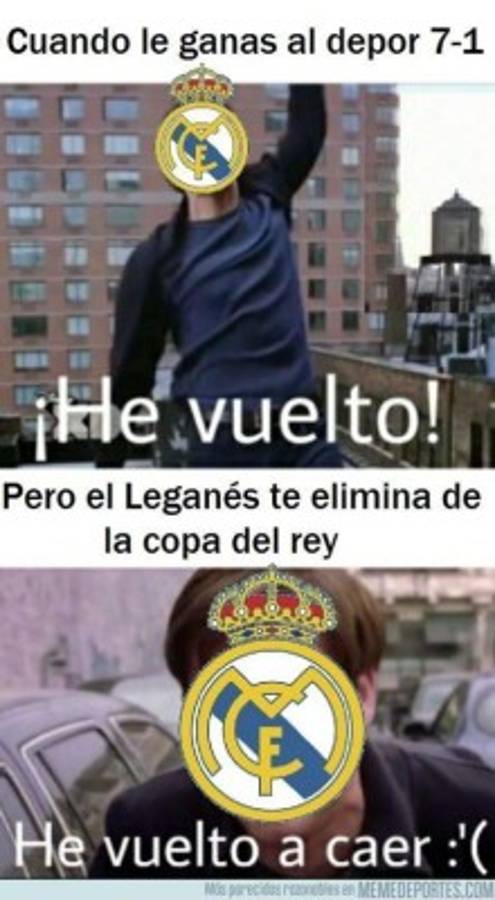 Los otros memes que no has visto del fracaso del Real Madrid en la Copa del Rey