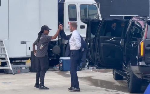 Curiosas banderas de Messi, histórica foto del Inter Miami, invitado especial y las enormes filas previo al debut del “10” en la Leagues Cup