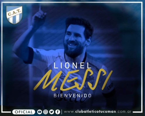 Con cuatro de Honduras: A Messi le ponen camisetas de otros clubes tras decir que no sigue en Barcelona