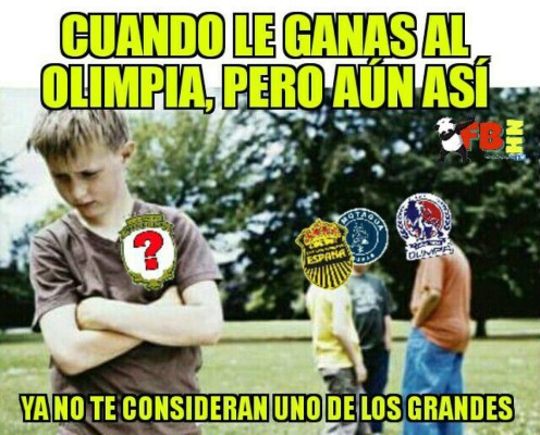 Los terribles memes contra Olimpia por la remontada de Marathón