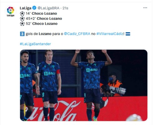 'El heredero del 'Mágico' González e histórico': Prensa mundial se rinde a los pies del Choco Lozano