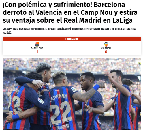 Así amanece la prensa española tras el polémico triunfo del Barcelona: “Robo, VARgüenza, el árbitro no quiso pitar un penal clarísimo”