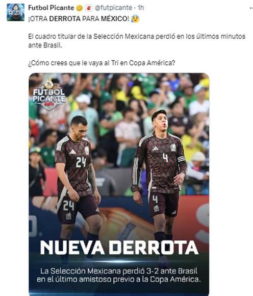 David Faitelson despotricó contra México: Así fue la reacción del prensa azteca ante la dura derrota contra Brasil