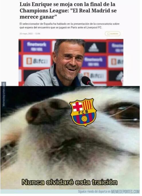 Barcelona es la víctima favorita: Los memes que calienta la final de la Champions Real Madrid vs Liverpool