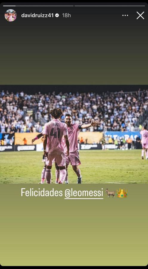 ¿Qué pasó con David Ruiz? Así recibieron a Messi en el Inter de Miami tras ganar el Balón de Oro: pasillo y abrazos