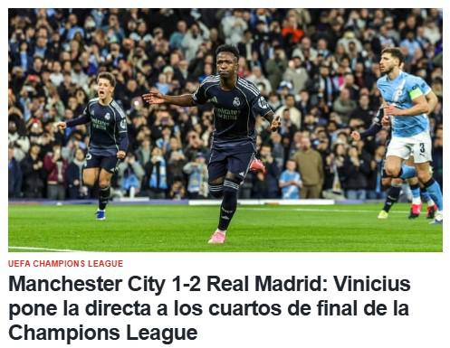 La 'Pepsadilla' continúa; ya no es el ogro blanco: lo que dice la prensa sobre el triunfo del Real Madrid sobre el City