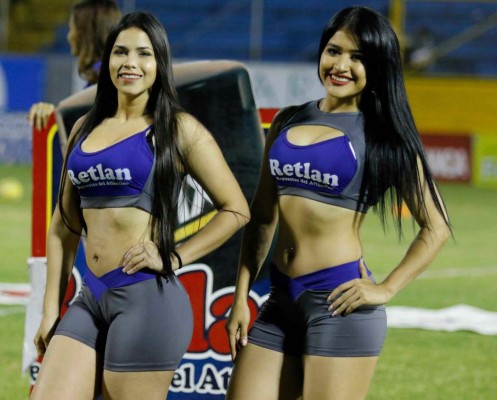 Las bellezas que se vieron en el estadio Morazán en el Real España-Platense