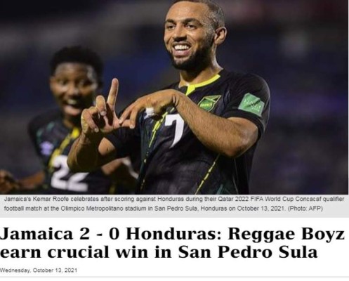 'Da pena', 'desastre' y 'ridículo': lo que dicen los medios nacionales e internacional de la derrota de Honduras ante Jamaica