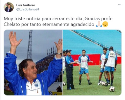 'Se apagó la luz más brillante del fútbol de Honduras': Los desgarradores mensajes tras la muerte de Chelato Uclés