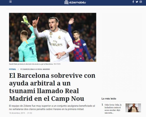 Lo que dice la prensa mundial tras el Barcelona-Real Madrid: 'Mucho fútbol y poca pólvora'