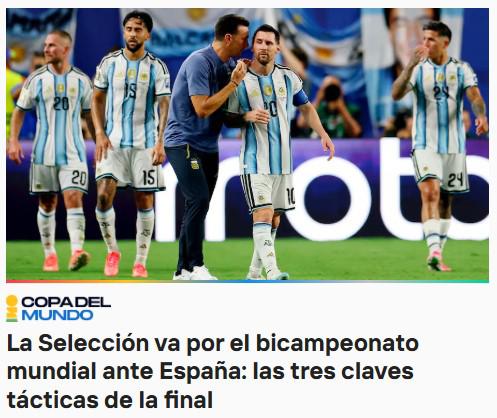 No tiene equipo; el último baile de Messi: prensa previo a la final del Mundial