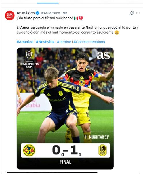 América, eliminado en el Azteca: El elogio al hondureño Najar en pleno juego y la crítica de Faitelson y la prensa mexicana