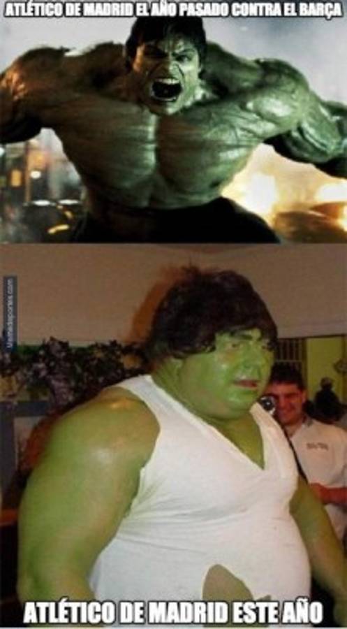 Los memes que dejó el Atlético de Madrid-Barcelona en el Calderón