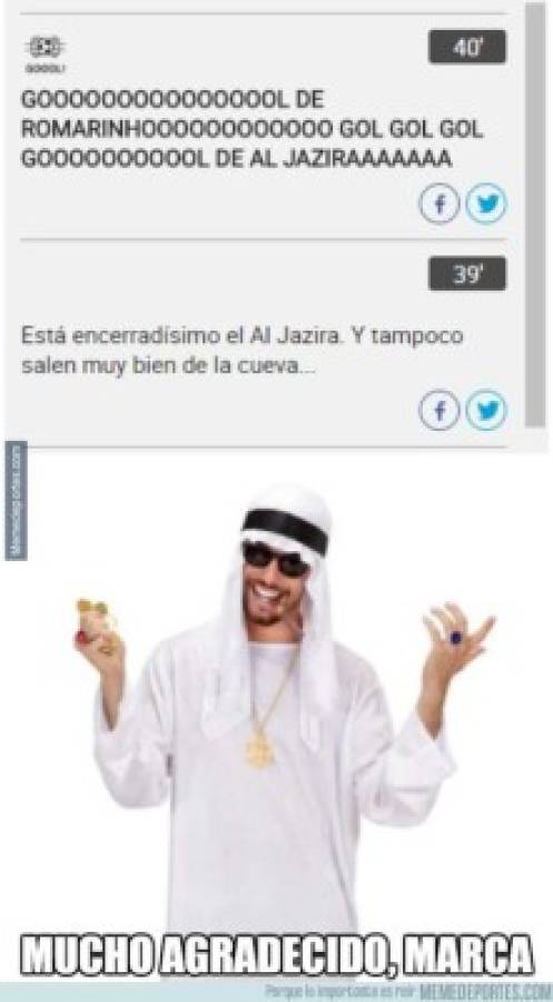 MEMES: Hacen pedazos al Madrid por su sufrida victoria ante el modesto Al Jazira