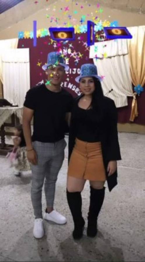 ¡Entre fiesta, amigos y familia! Los futbolistas hondureños recibieron el 2020 a lo grande