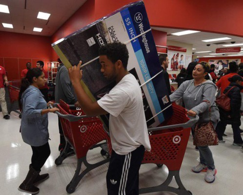 Las mejores fotos de este Black Friday en Estados Unidos