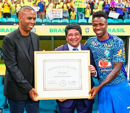 Vinicius descubre que tiene sangre africana en plenas eliminatorias: el brasileño pudo jugar con otra selección