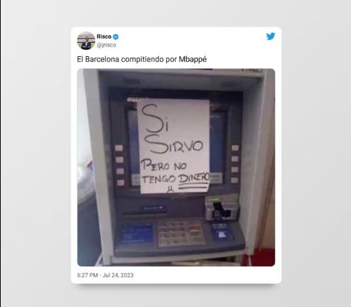 Ola de jocosos memes luego de que sonó el fichaje de Mbappé al Barcelona: Messi también es protagonista de las burlas