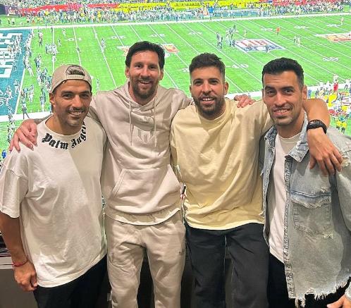 Los famosos que llegaron al Super Bowl LIX: las estrellas del Inter Miami, el Balón de Oro y Trump hizo historia