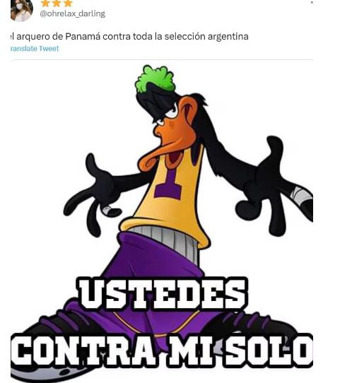 Los memes no perdonan a la selección de Panamá tras la derrota ante la Argentina de Messi