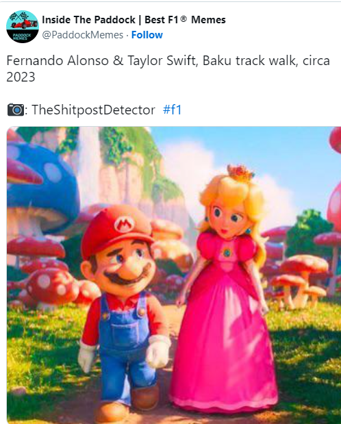 ¡Te vas a morir de risa! Los memes que está dejando el Gran Premio de Azerbaiyán de Fórmula Uno 2023